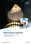 Measurement in minutes – Quality assurance close to production of complicated mould cutting plates / Mauth Werkzeug-Schleiftechnik GmbH