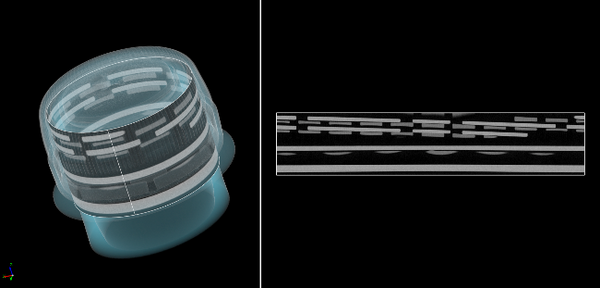 Volume Section Sensor