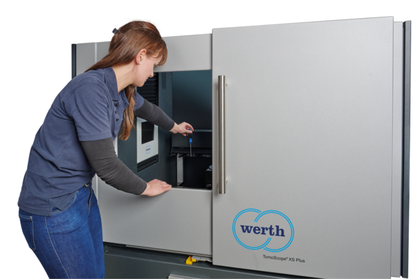 Werth Insight: Assembly workpiece changer