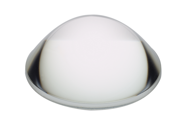 Aspherical lenses - Transparent, at least partially aspherically curved glass or plastic discs for the refraction of light