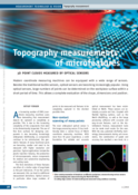 Profiles on the conveyor belt – Topography measurement with optical sensors