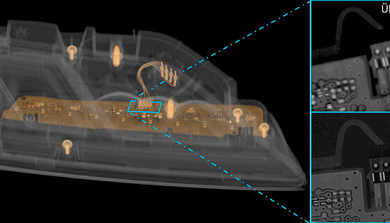 06.08.2024 | News on computed tomography - TomoScope® S Plus and patented Multi-ROI CT
Special measurement methods for automotive headlights
