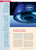 Flexible zoom optics – Image processing sensor for every application
