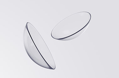 Contact lenses and moulds