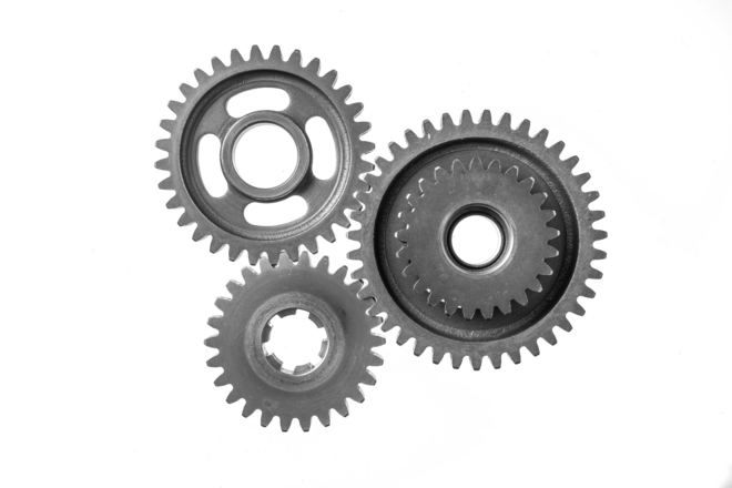 Gear wheels - Rotationally symmetrical workpieces with teeth distributed around the circumference for power transmission between shafts