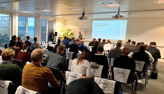 12.12.2023 | News about the Werth Group - Technology Day in Giessen