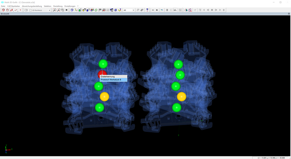 Specific access to measurement results in production with WinWerth® Scout