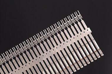 Punched strips