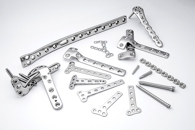 Bone plates - Individualised implants for bone stabilisation