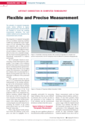 Flexible and accurate measurement – Artefact correction in computed tomography