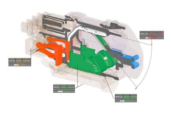 Measuring multi-material workpieces with Dual-Spectra Tomography