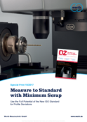 Standard-compliant measurement with minimal rejects – Utilising the possibilities of the new ISO standard for profile deviations