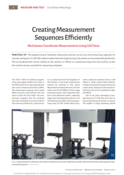 Efficient creation of measurement sequences – Multi-sensor systems for coordinate measurement with CAD data