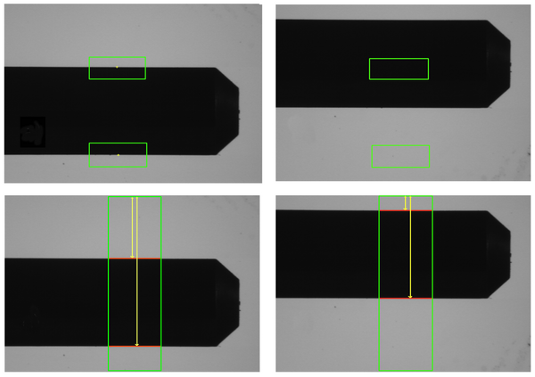 Contour image processing for reliable measurement
