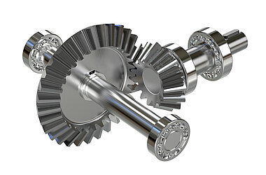 Disc and pinions