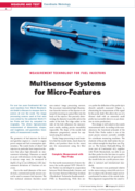 Multi-sensor systems for micro-features – Metrology for fuel injectors